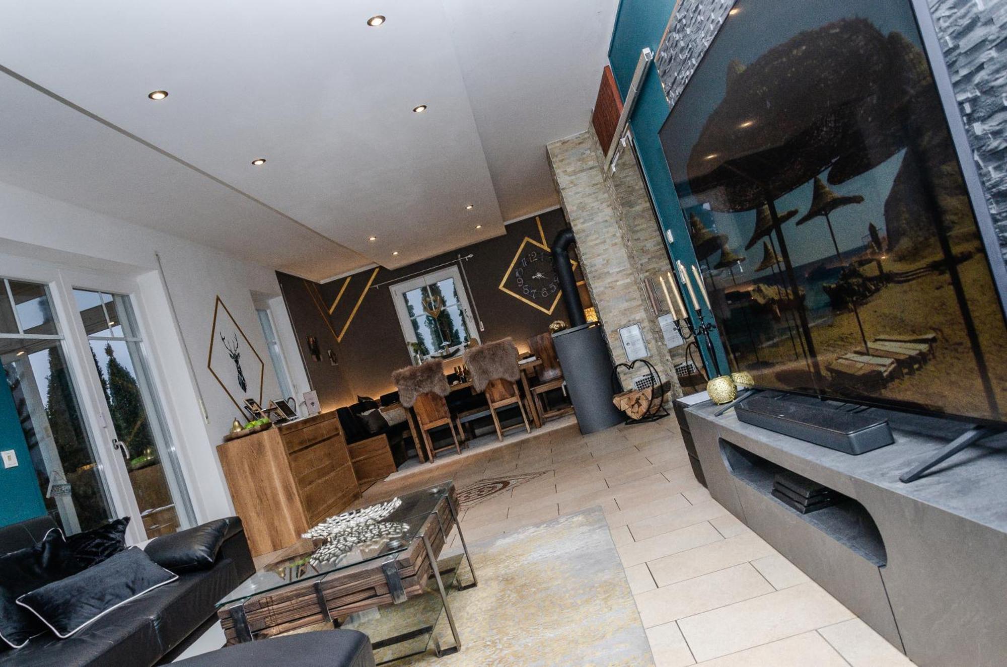 5 Sterne Centurion Ferienhaus Villa 2 Pools 86 Zoll Tv Aldersbach エクステリア 写真